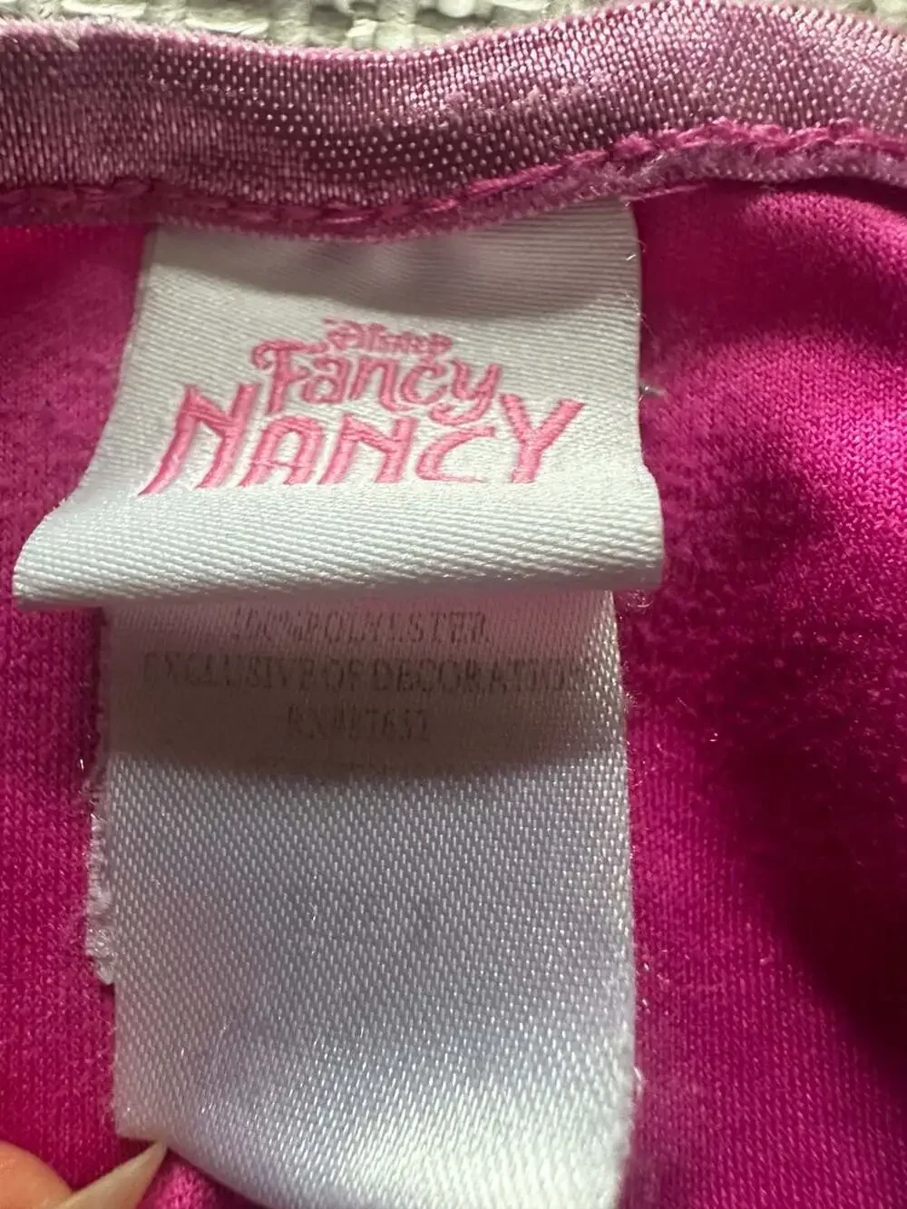 Disney Fancy Nancy Girls Pink Ooh La La Nightgown Dress - Picture 9 of 13